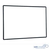 Whiteboard Pro Series Emaille 60x120 cm zwart frame