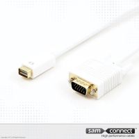 Mini DVI naar VGA kabel, 5m, m/m