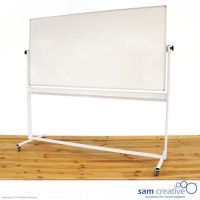 Whiteboard Kantelbord Pro Verrijdbaar 120x240 cm