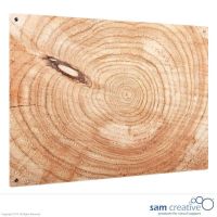 Glassboard Solid Ambience Wooden Log 100x100 cm