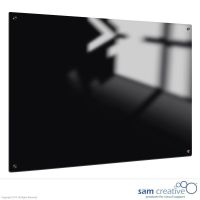 Whiteboard Glas Solid Black Magnetic 100x150 cm