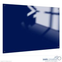 Whiteboard Glas Solid Marine Blue 100x150 cm
